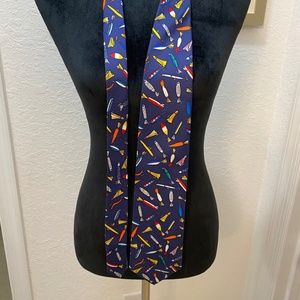 Alynn Neckwear Tie, " Saltwater Plugs‎ and Jigs" by Eric Holch, 100% silk
